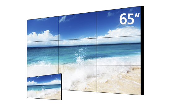 Đơn vị ghép màn hình tinh thể lỏng LED sáng chuẩn 65 inch, 4K, khe hở 3,5mm