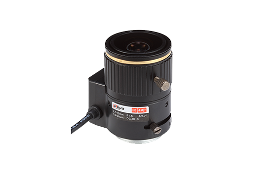 Ống kính 4 triệu điểm ảnh 1/2.7 inch, khoảng cách tiêu cự 2.7-12mm của Đại Hoa